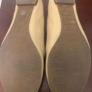 Kate Spade beige ballet flats
